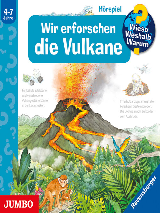 Title details for Wir erforschen die Vulkane by Sandra Noa - Available